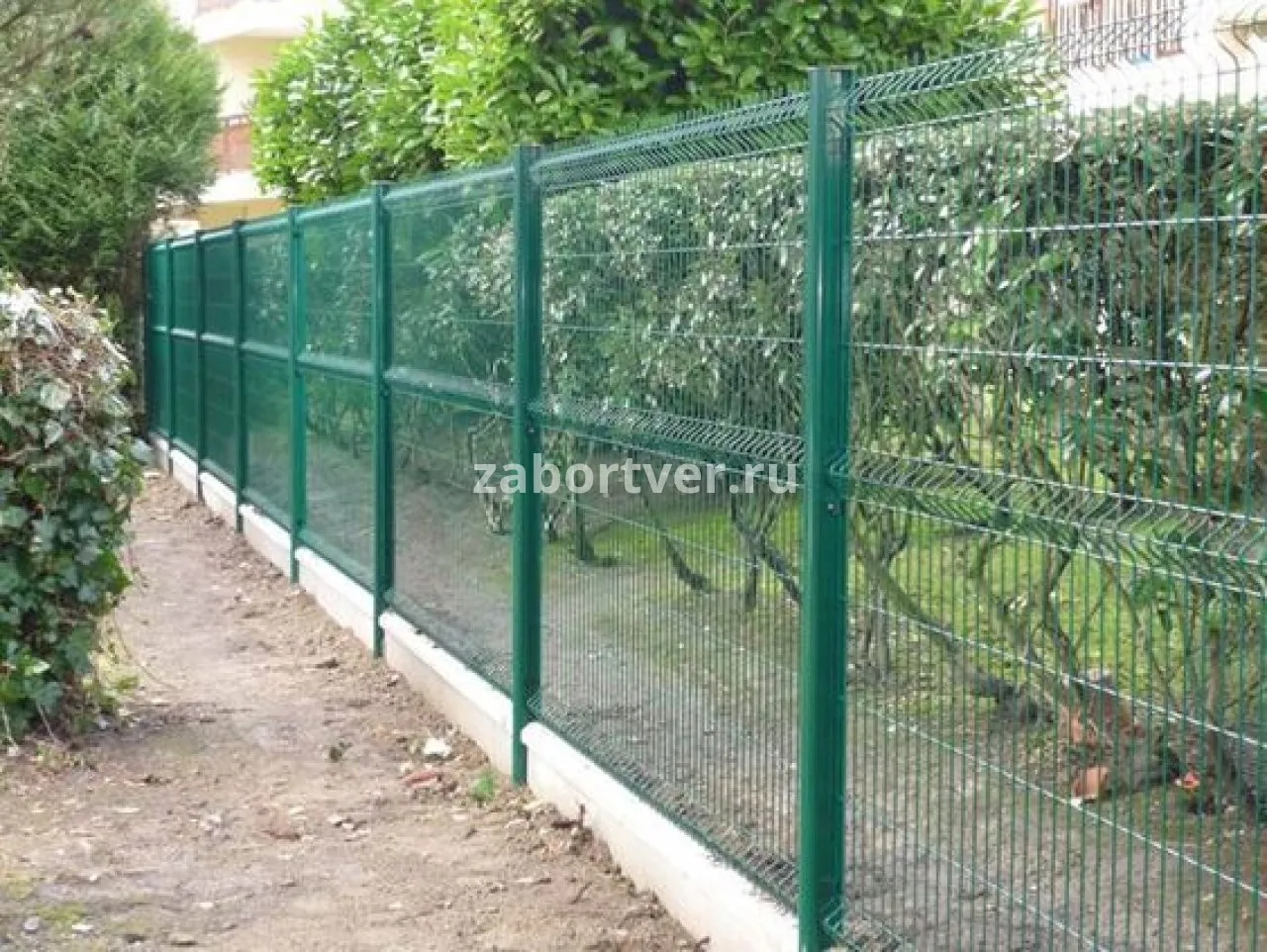 Забор из сетки 3D в Тверской области